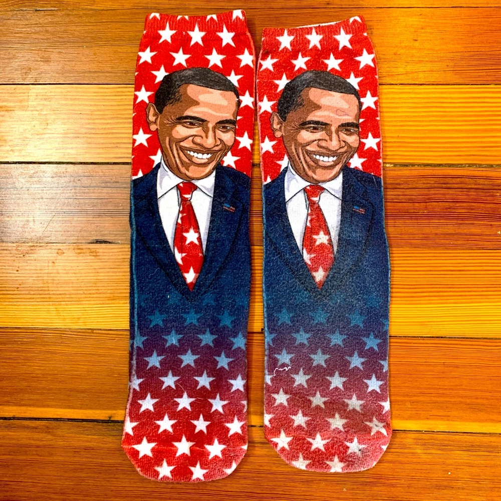 Living Royal Obama socks